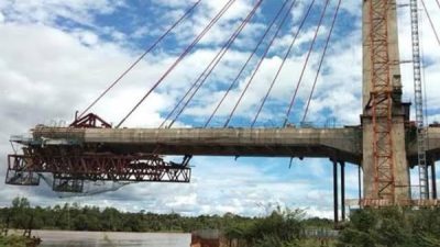 Jembatan Aji Tulur Jejangkat Kembali Dibangun, Ini Tahapan Terbarunya